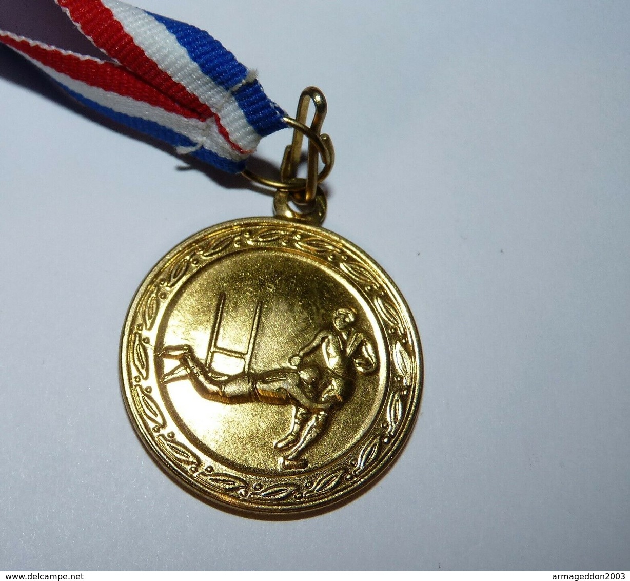 BELLE MEDAILLE RUGBY ITALIE 3 CM - Rugby