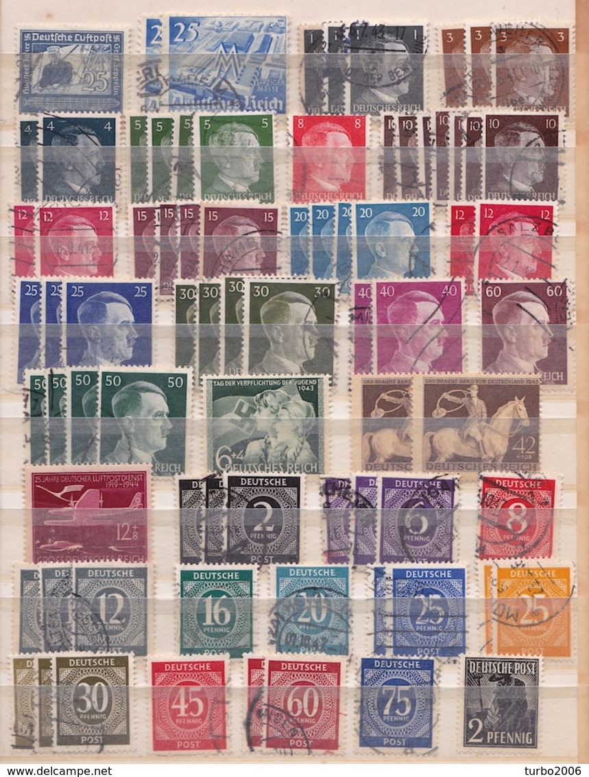 GERMANY collection all periods as shown on 12 scans