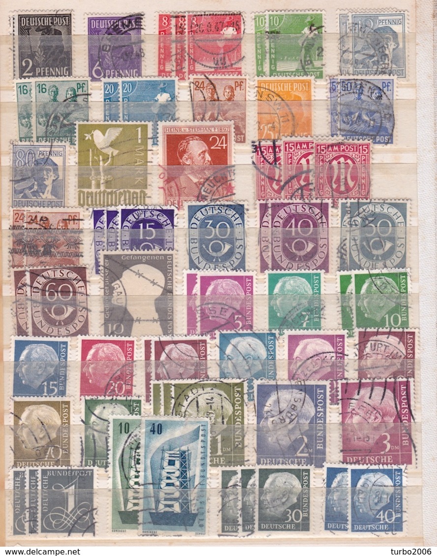 GERMANY collection all periods as shown on 12 scans