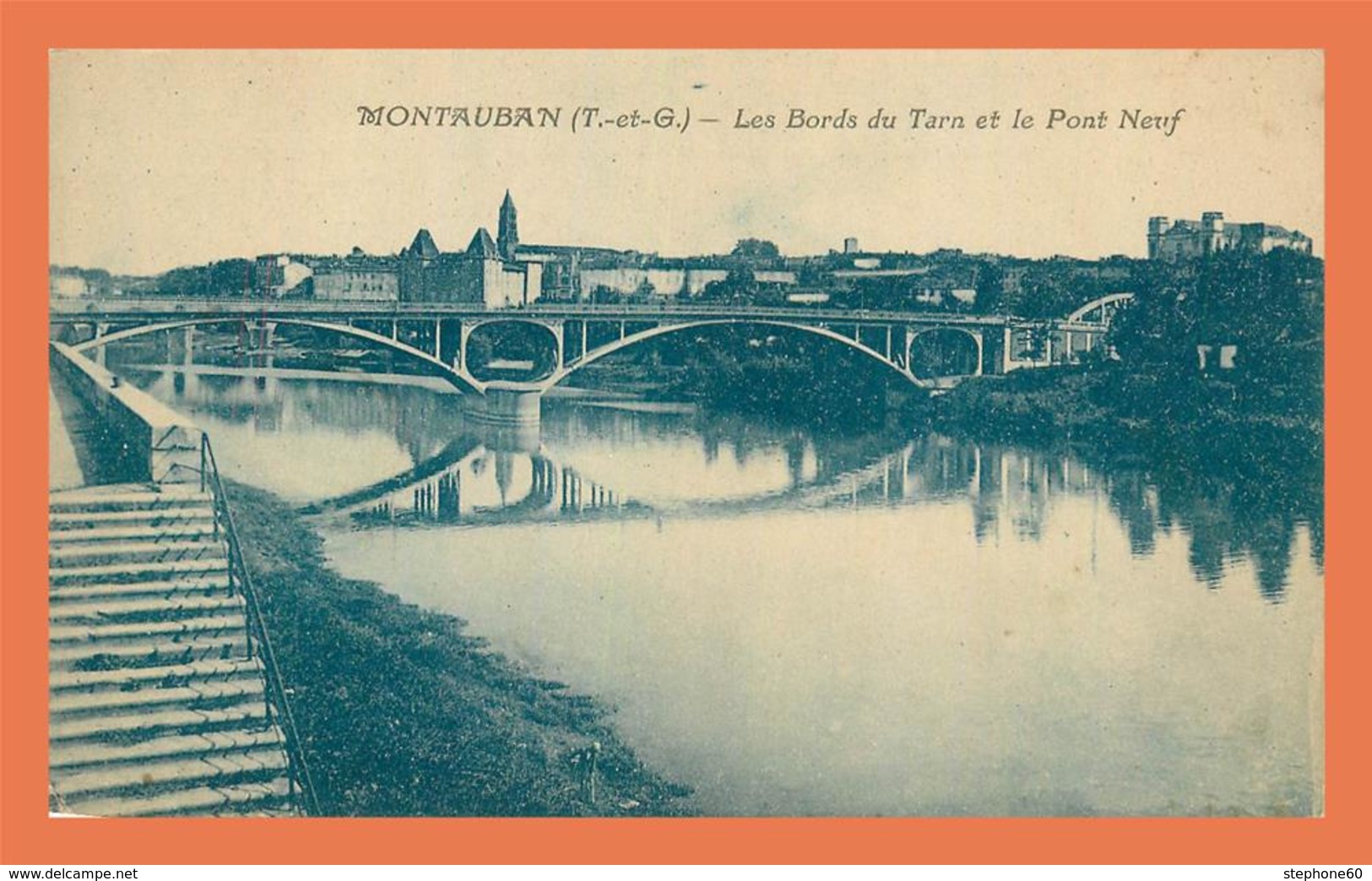 A708 / 269 82 - MONTAUBAN Bords Du Tarn Et Le Pont Neuf - Montauban