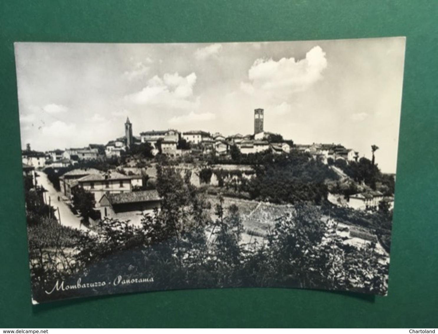 Cartolina Mombaruzzo - Panorama - 1956 - Asti