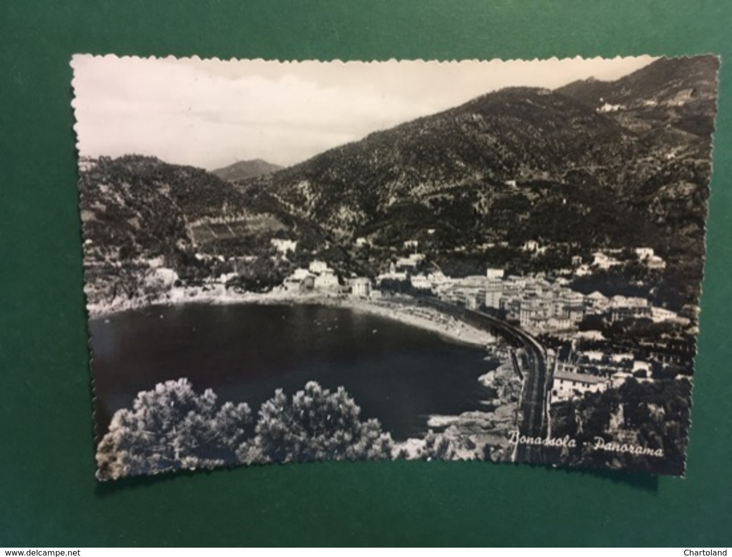 Cartolina Bonassola - Panorama - 1959 - La Spezia