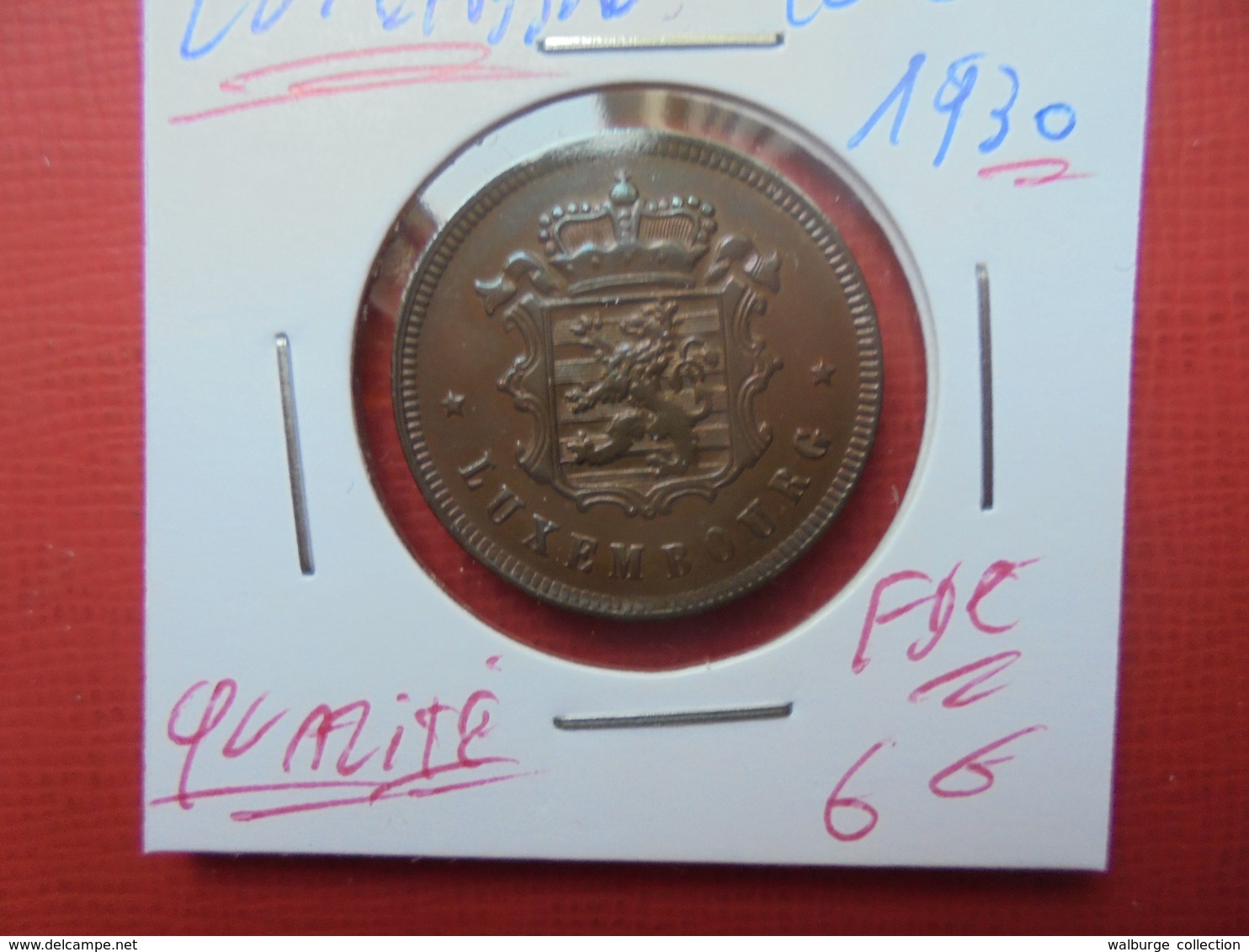 LUXEMBOURG 25 CENTIMES 1930 QUALITE :FDC !!! - Luxembourg