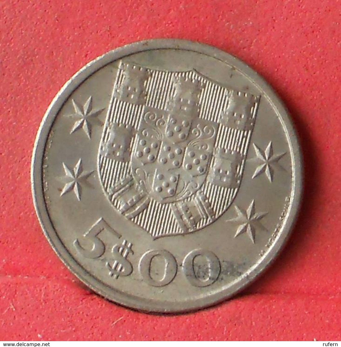 PORTUGAL 5 ESCUDOS 1971 -    KM# 591 - (Nº28468) - Portugal