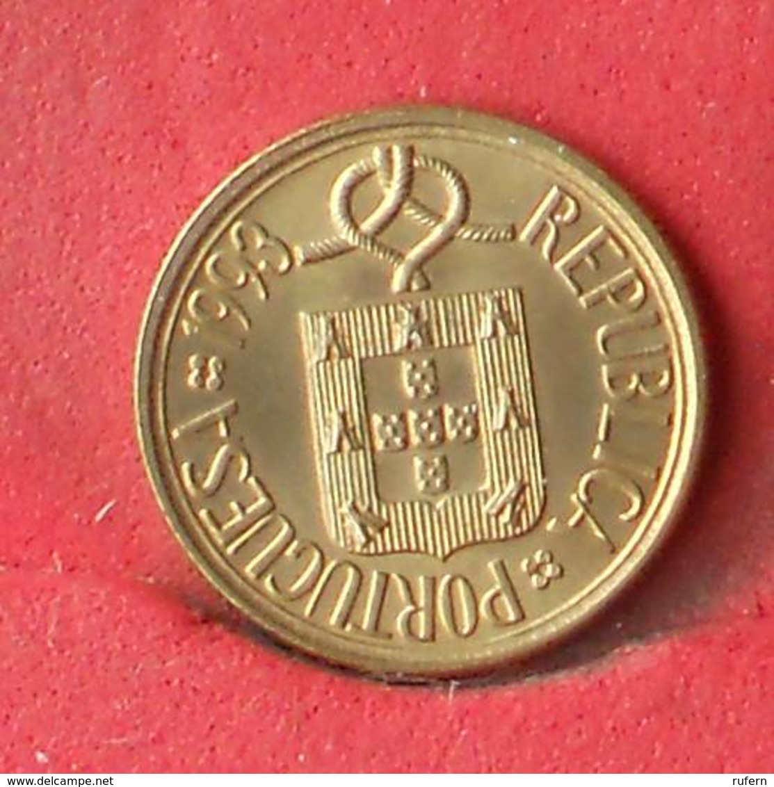 PORTUGAL 1 ESCUDO 1993 -    KM# 631 - (Nº28479) - Portugal