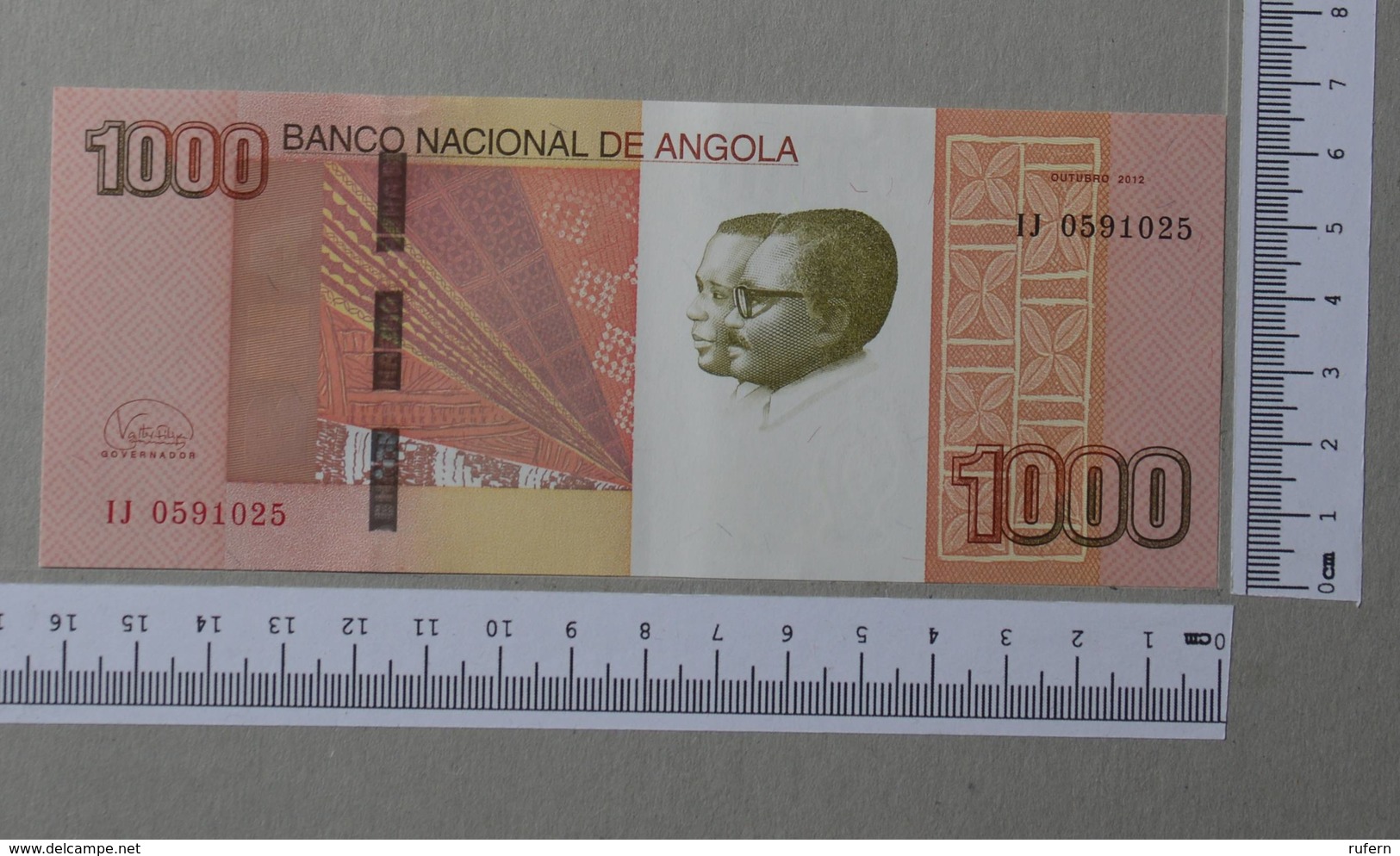 ANGOLA 1000 KWANZAS 2012 -      (Nº28493) - Angola