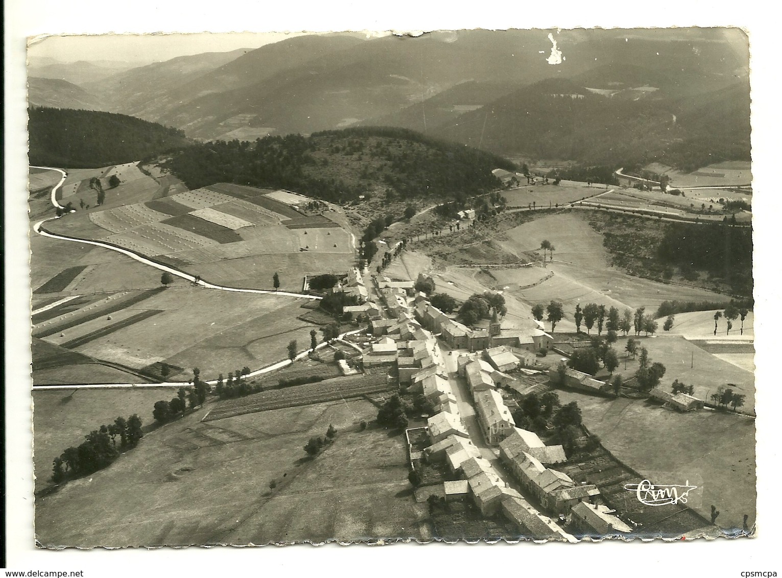 43 - SAINT BONNET LE FROID / VUE PANORAMIQUE AERIENNE - Autres & Non Classés