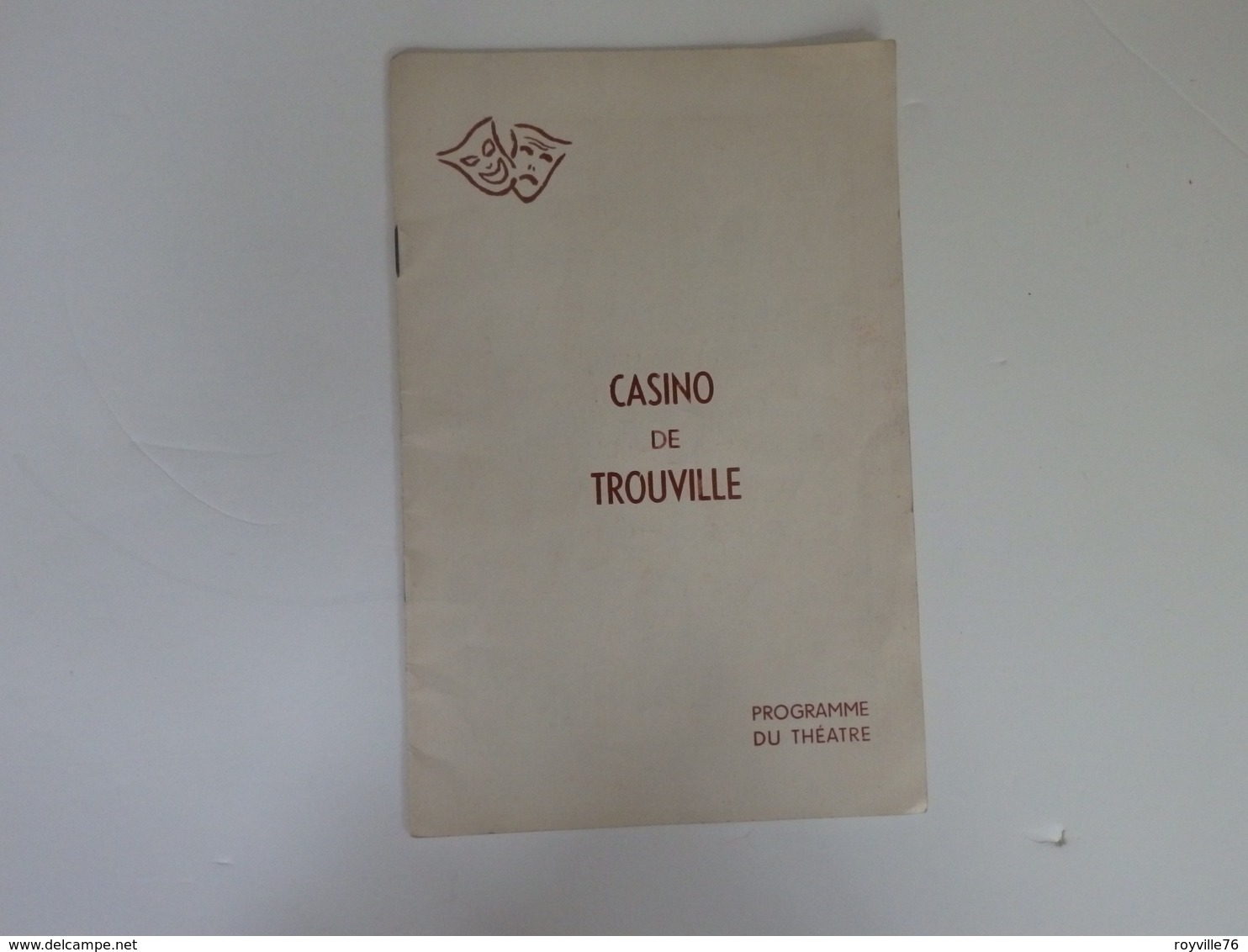 Programme Du Théâtre Du Casino De Trouville (14). - Programmes