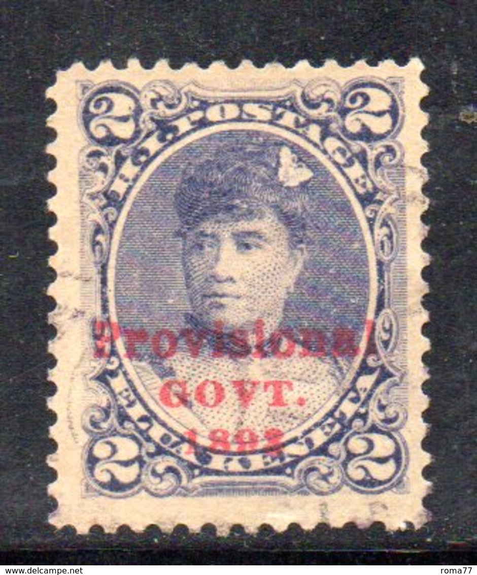 APR571 - HAWAII 1893 , Yvert N. 46  Usato - Hawaii