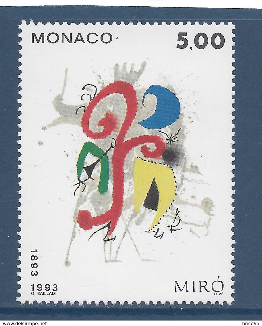 Monaco - YT N° 1909 - Neuf Sans Charnière - 1993 - Neufs