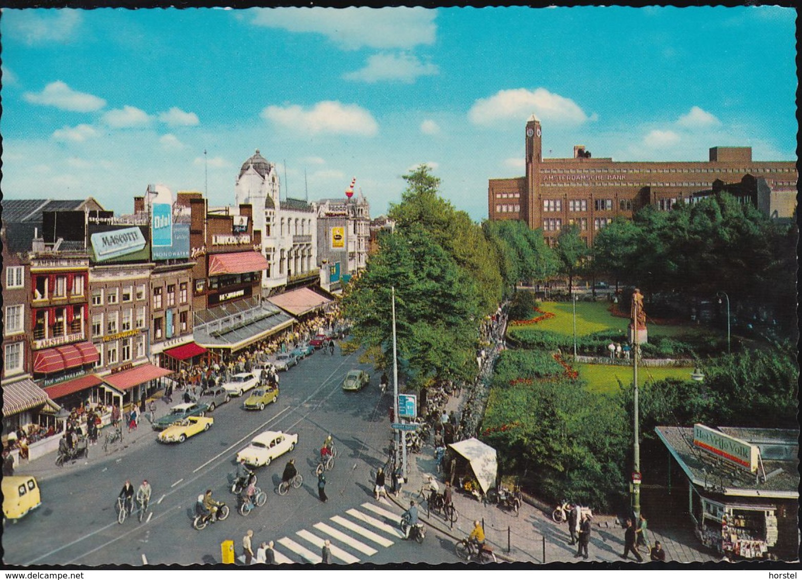 Netherland - Amsterdam - Rembrandtsplein - Cars - Karmann Ghia - DAF- Opel - Amsterdam