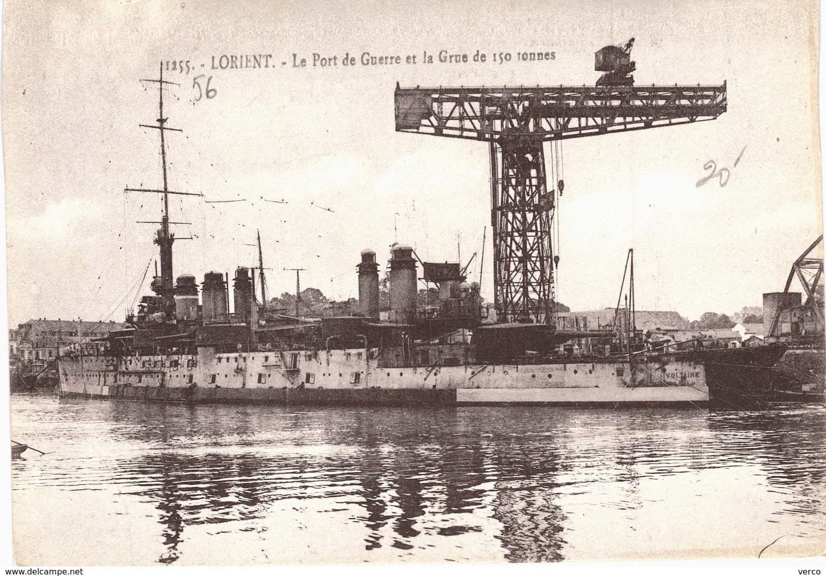 Carte Postale Ancienne De LORIENT - Lorient