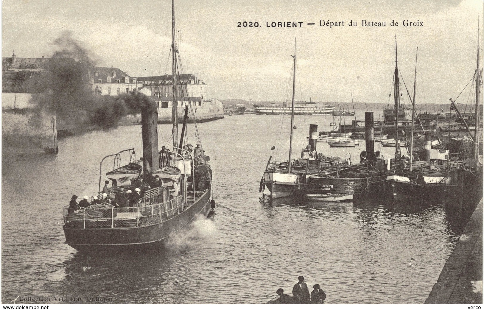 Carte Postale Ancienne De LORIENT - Lorient