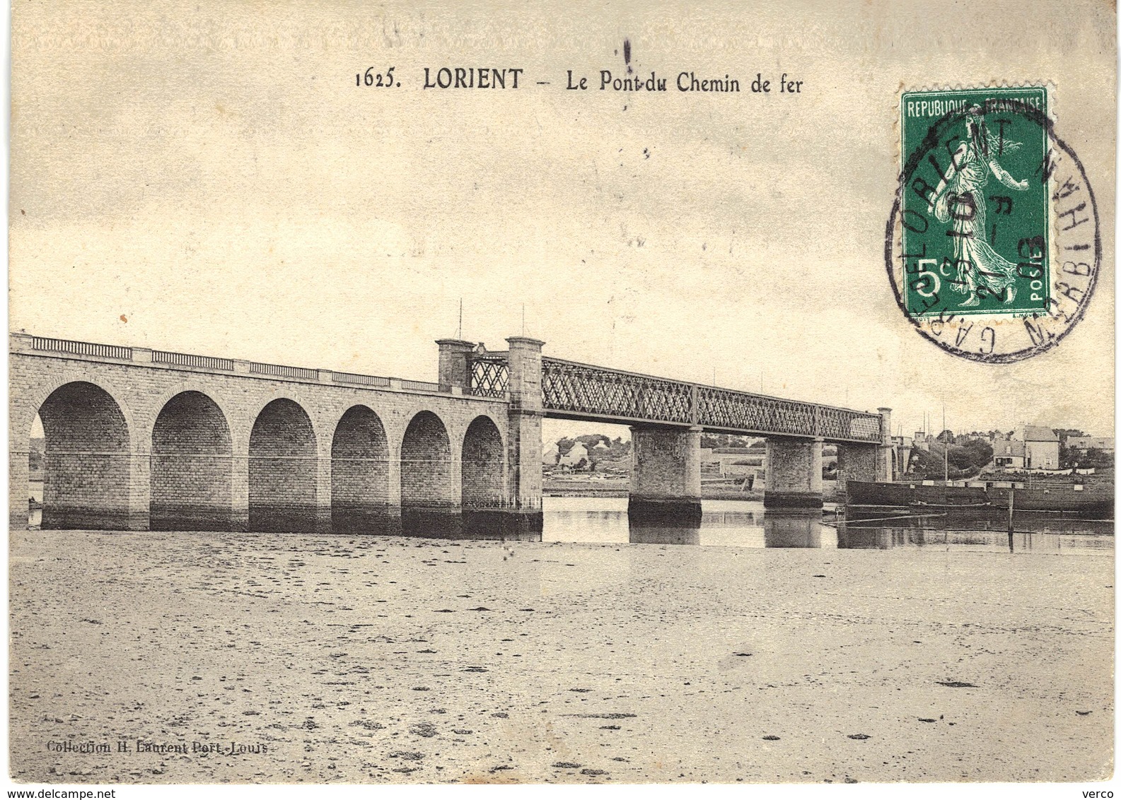 Carte Postale Ancienne De LORIENT - Lorient