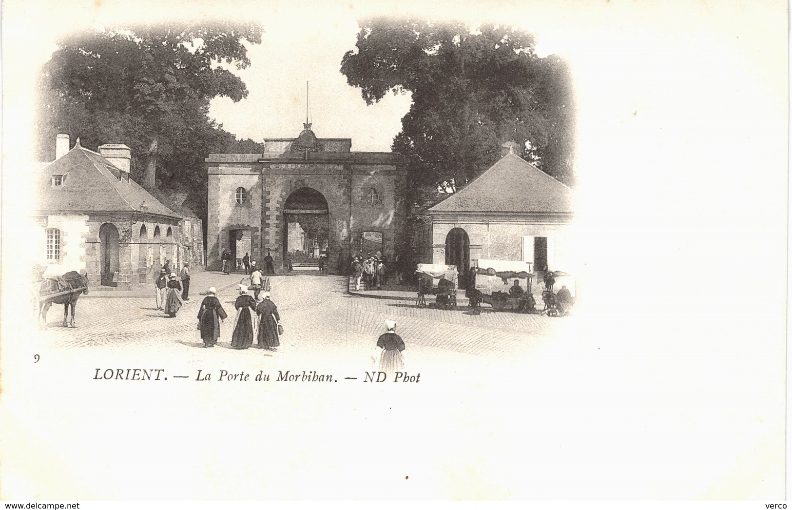 Carte Postale Ancienne De LORIENT - Lorient