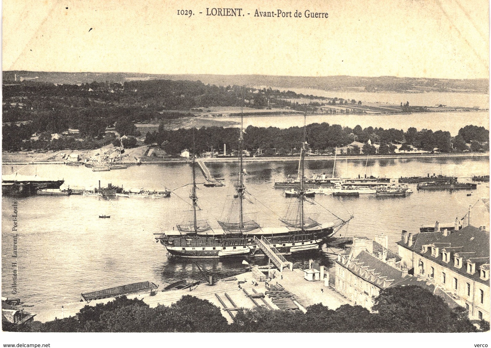 Carte Postale Ancienne De LORIENT - - Lorient