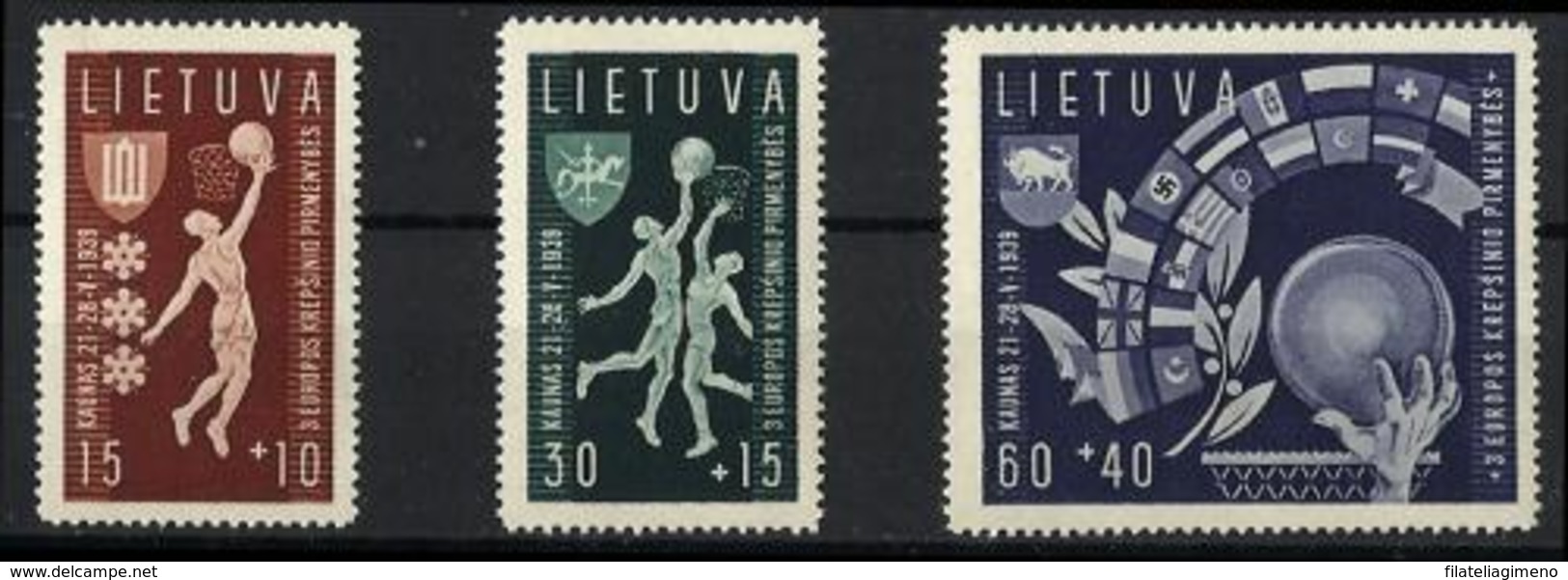 Lituania Nº 370/72 En Nuevo - Lituania