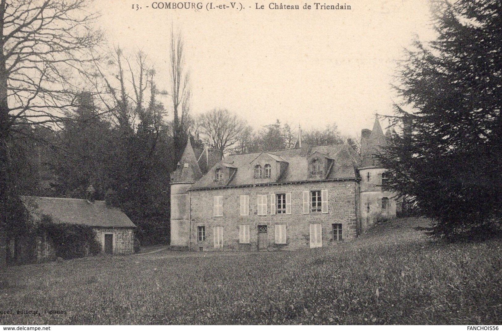 Combourg (35) - Le Château De Triandain. - Combourg