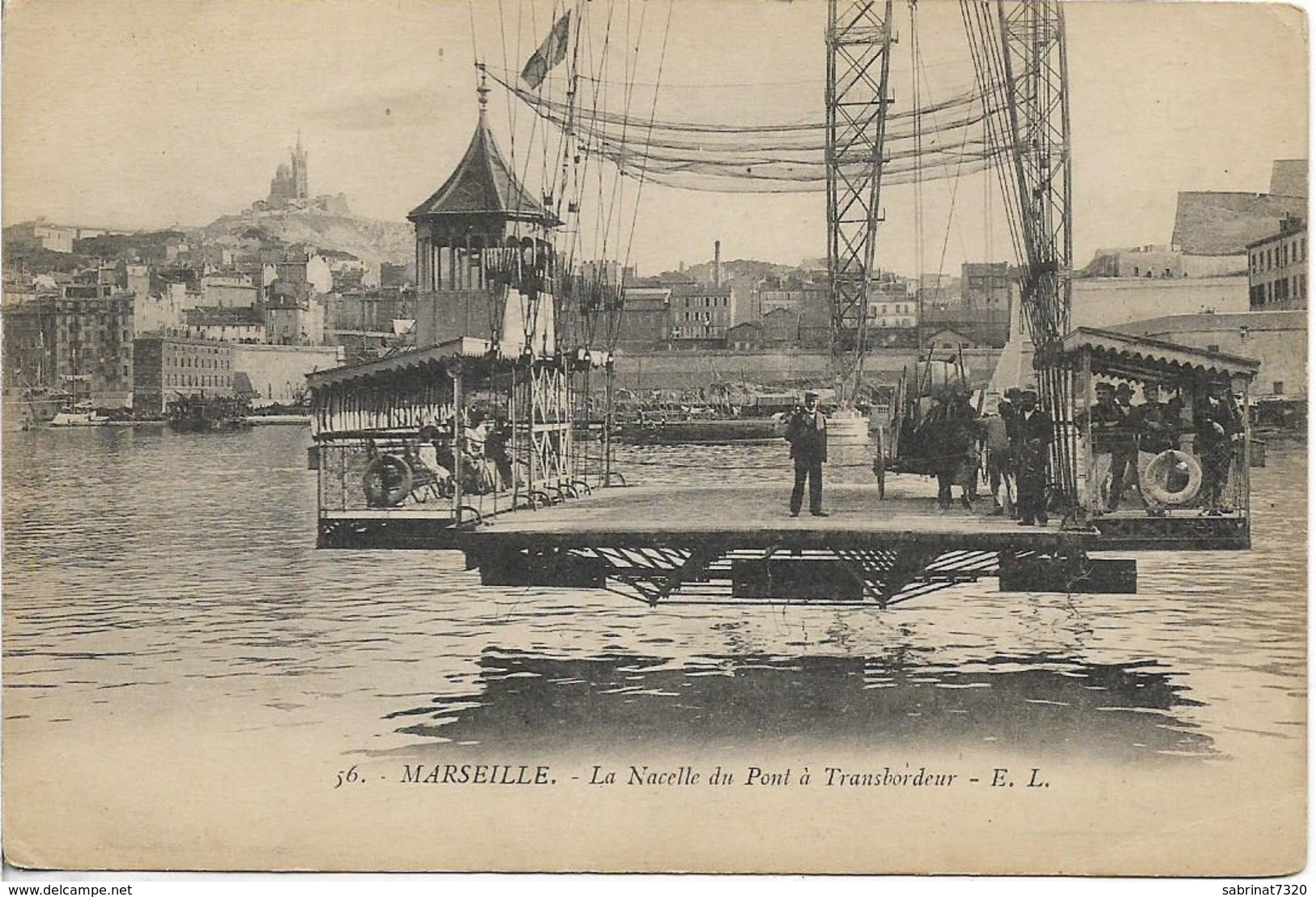 MARSEILLE La Nacelle Du Pont à Transbordeur - Vieux Port, Saint Victor, Le Panier