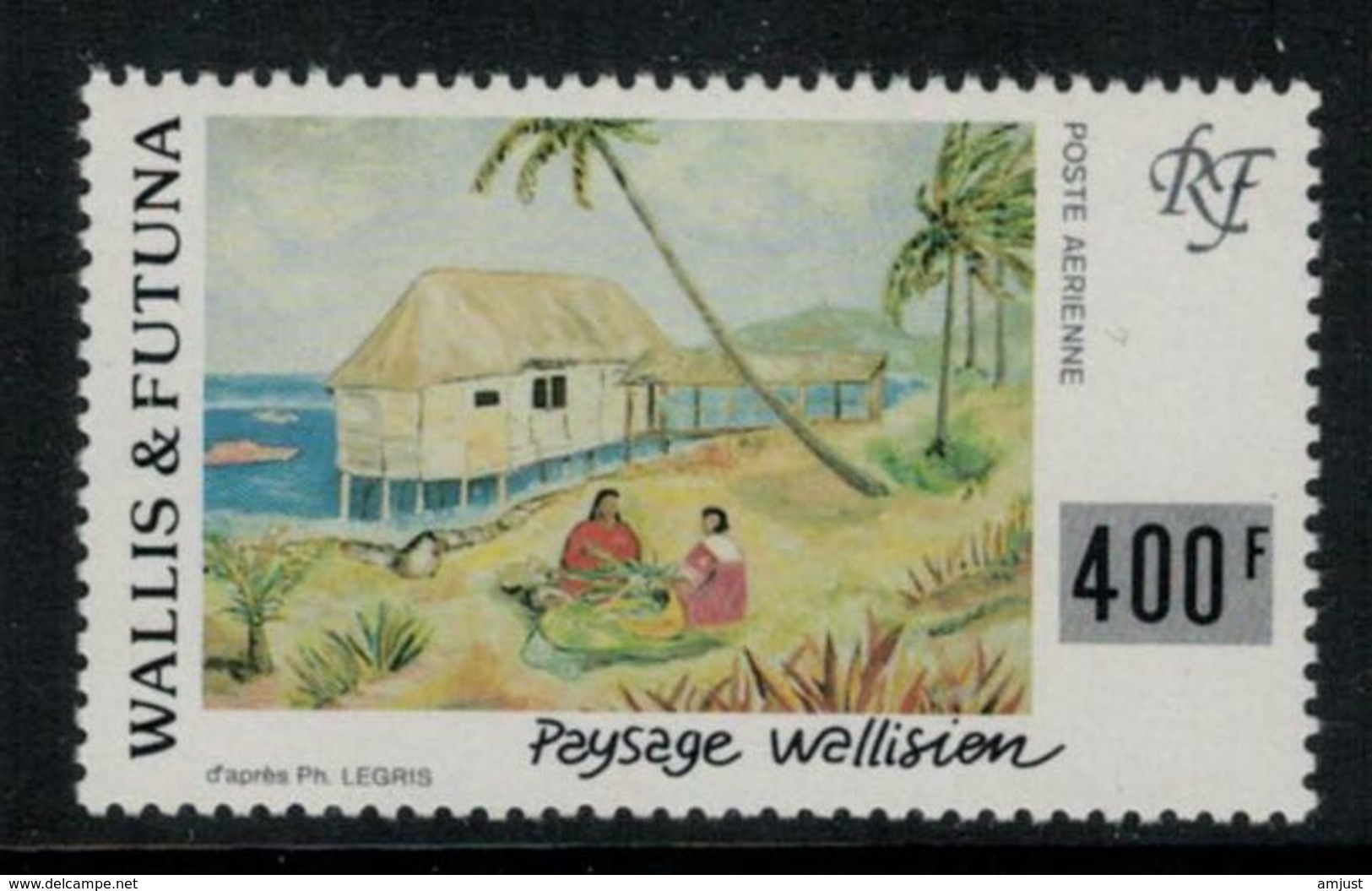 Wallis-Et-Futuna //  Poste Aérienne 1994 // Paysage Wallisien, Timbre Neuf ** MNH No.179 Y&T - Neufs