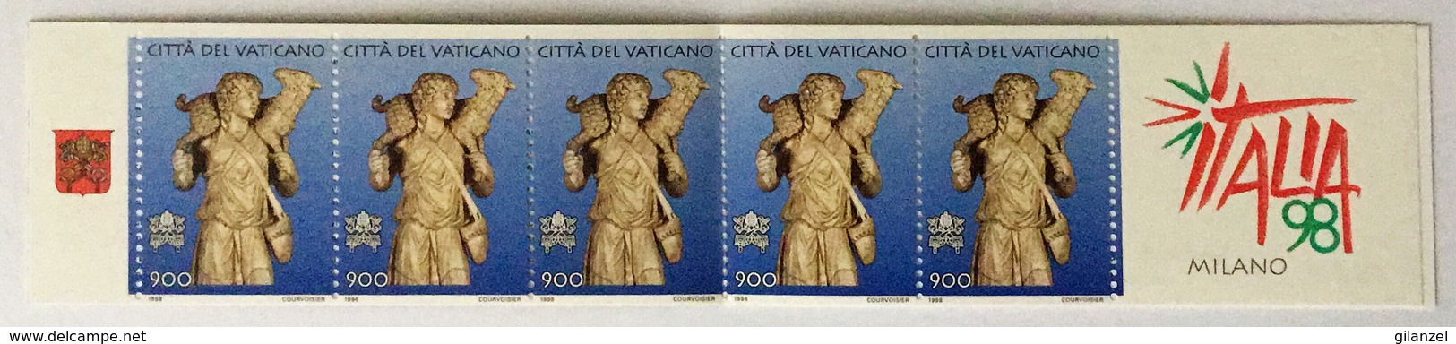 Vaticano 1998 Libretto Nuovo “Italia ‘98” Giornata Dell’Arte - Libretti