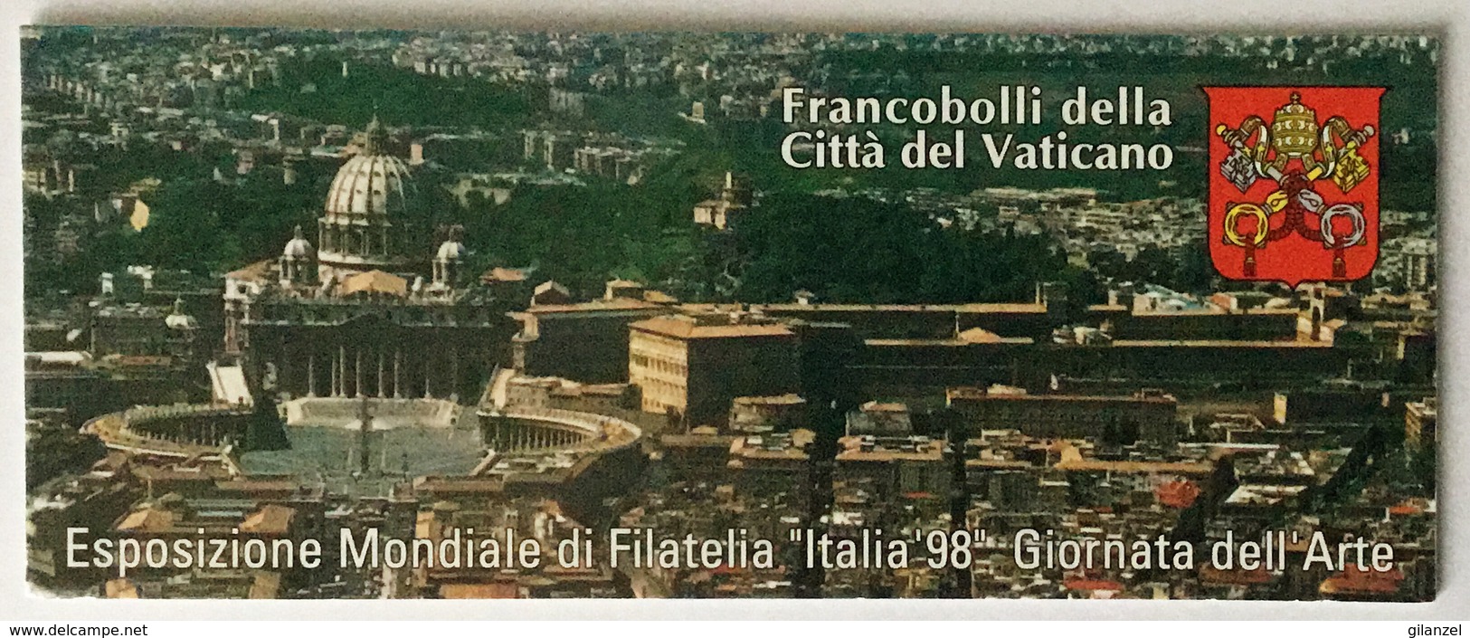 Vaticano 1998 Libretto Nuovo “Italia ‘98” Giornata Dell’Arte - Libretti