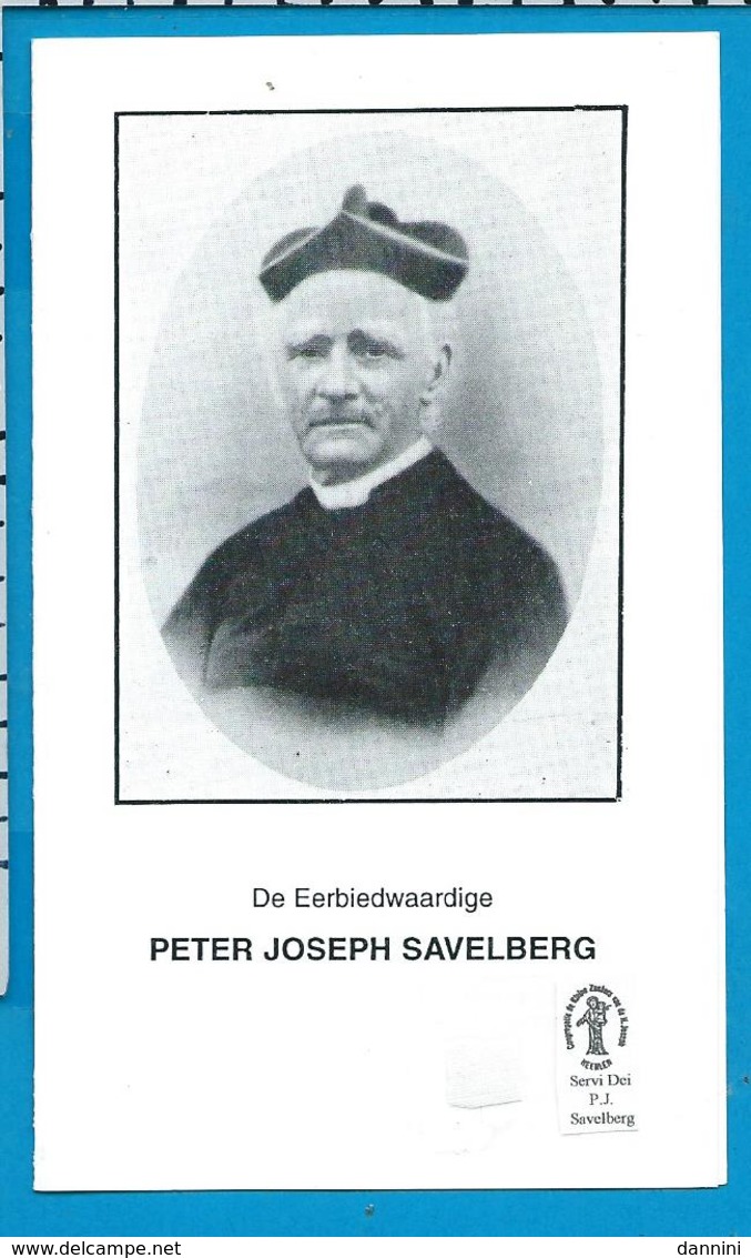 Relic   Reliquia   St. Petrus Joseph   Savelberg - Santini