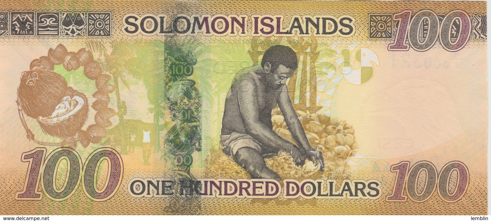 100 DOLLARS 2015 - Solomonen