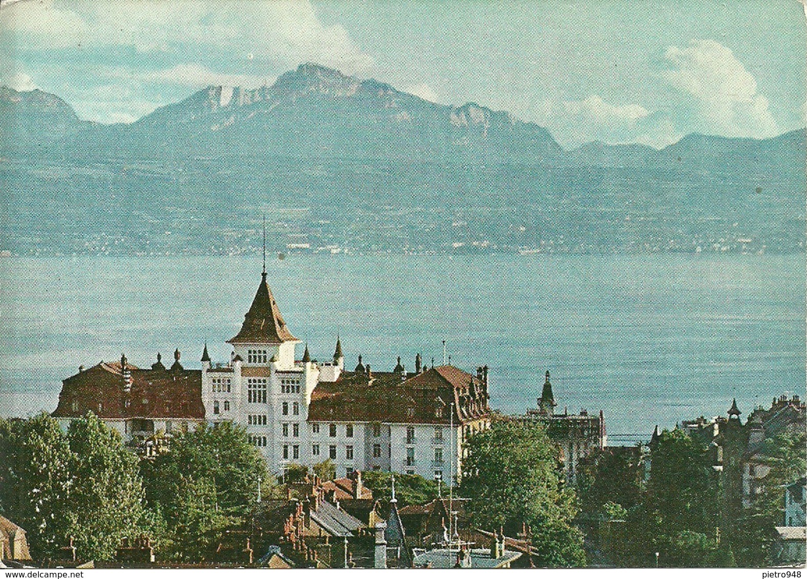 Lausanne (Vaud, Svizzera) Hotel "Royal Savoy" Avenue D'Ouchy - Lausanne