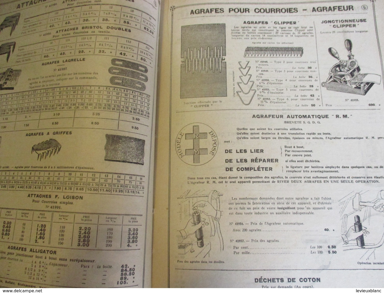 Machines -Outils-Outillages/Mobilier Industriel / Catalogue / Mestre & Blagè/PARIS/1925-26   CAT245