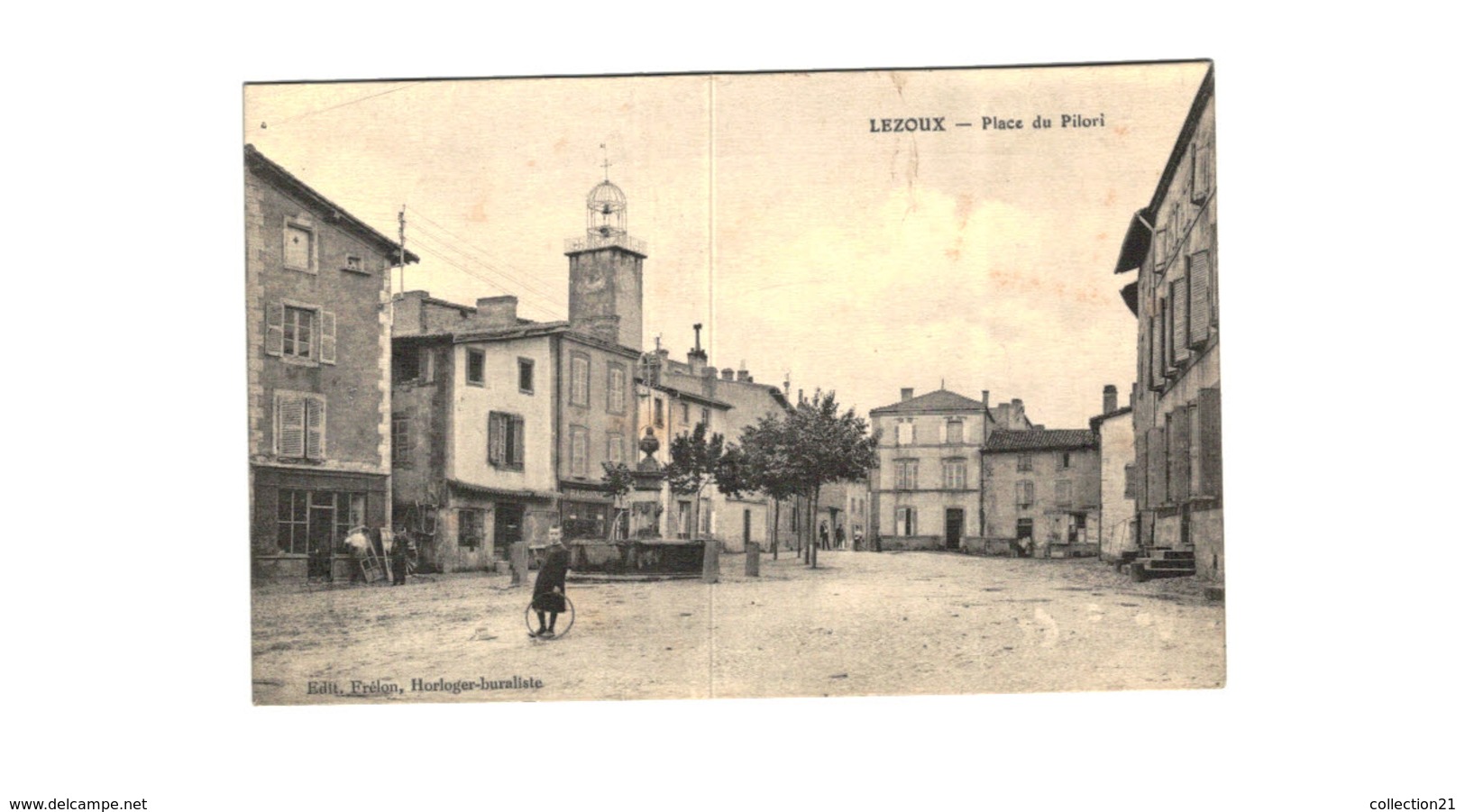 LEZOUX .... PLACE DU PILORI - Autres & Non Classés