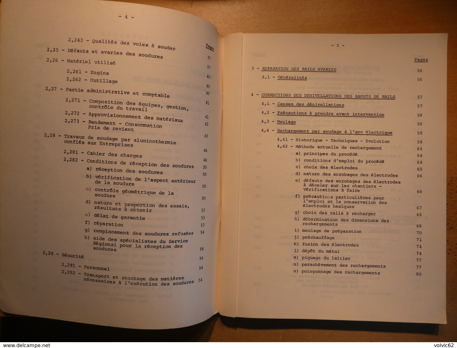 Cahiers Formation Des Cadres Revison Materiel De Voie Soudure Aluminothermique 1968 SNCF Train Cheminot Chemin De Fer - Chemin De Fer & Tramway