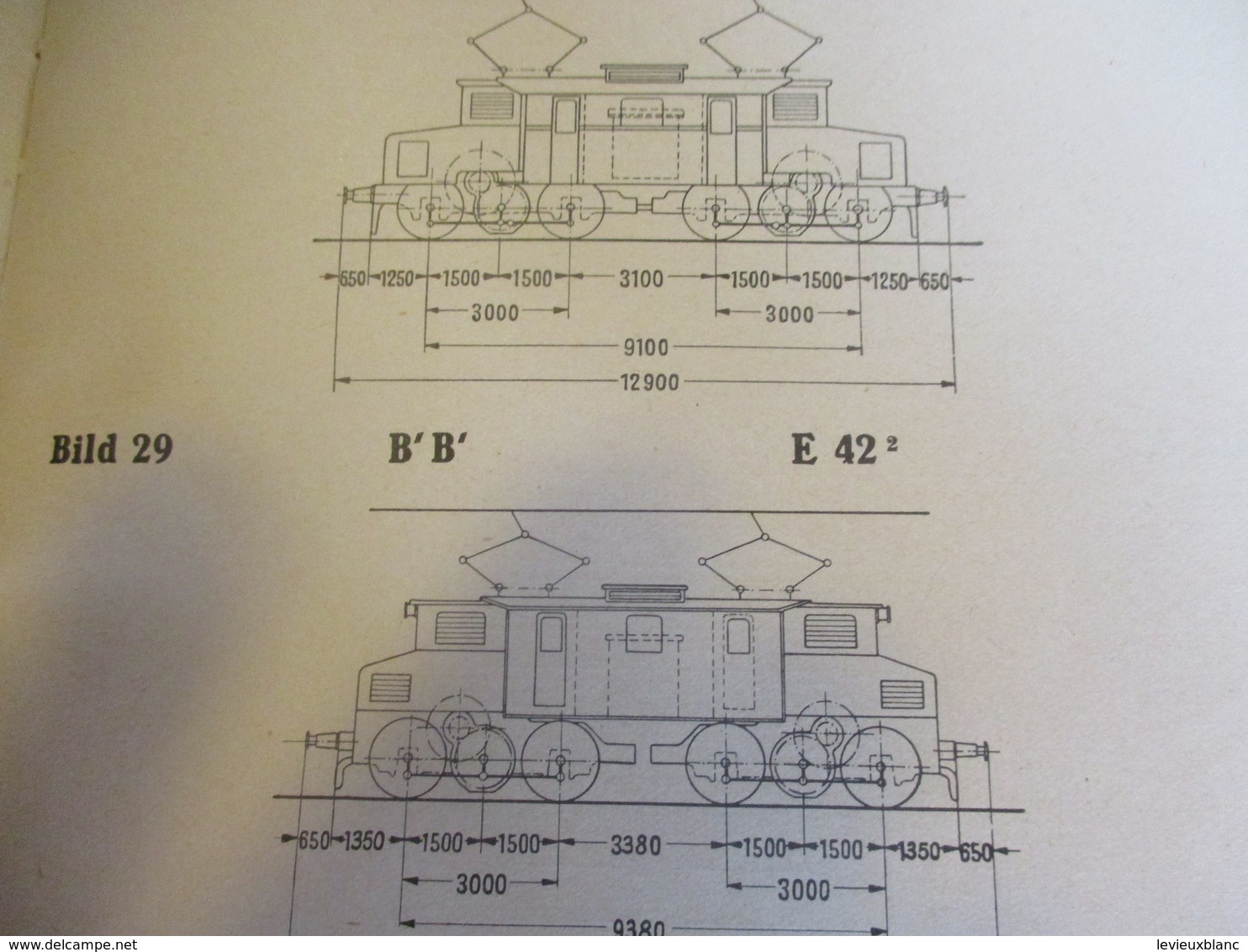 Train / Brochure en Allemand/ Merkbuch fûr die Fahrzeuge der REISCHSBAHN/Locomotives électriques/1941   TRA45