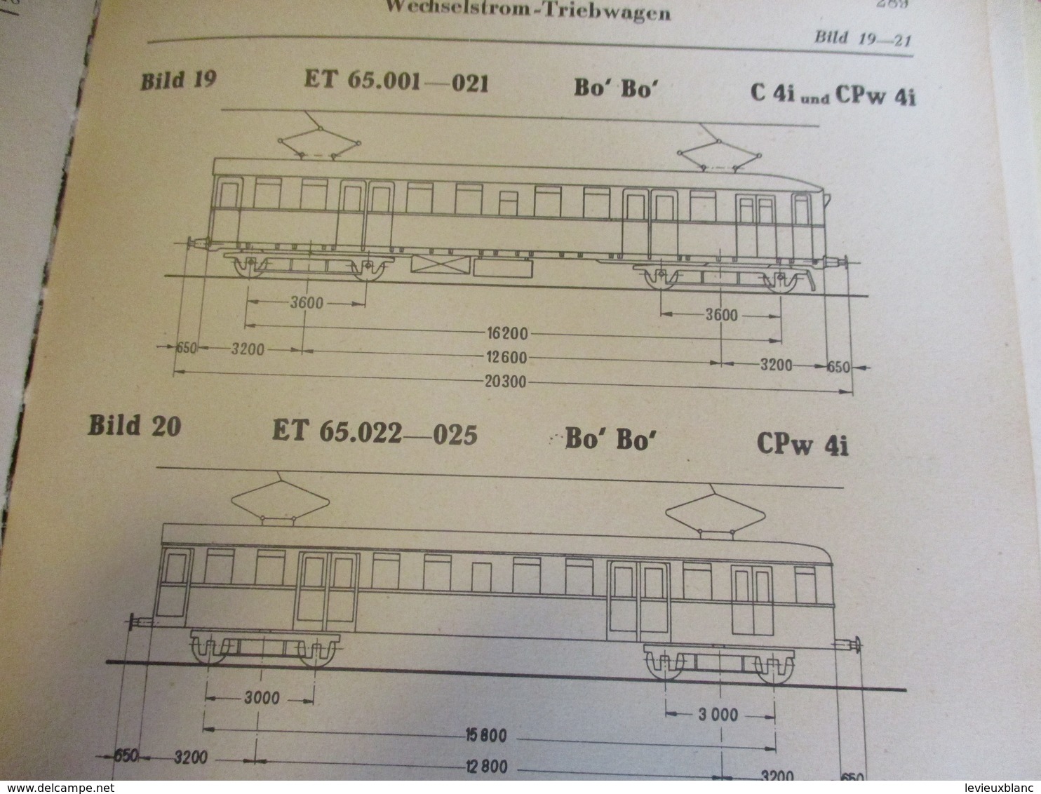 Train / Brochure en Allemand/ Merkbuch fûr die Fahrzeuge der REISCHSBAHN/Locomotives électriques/1941   TRA45