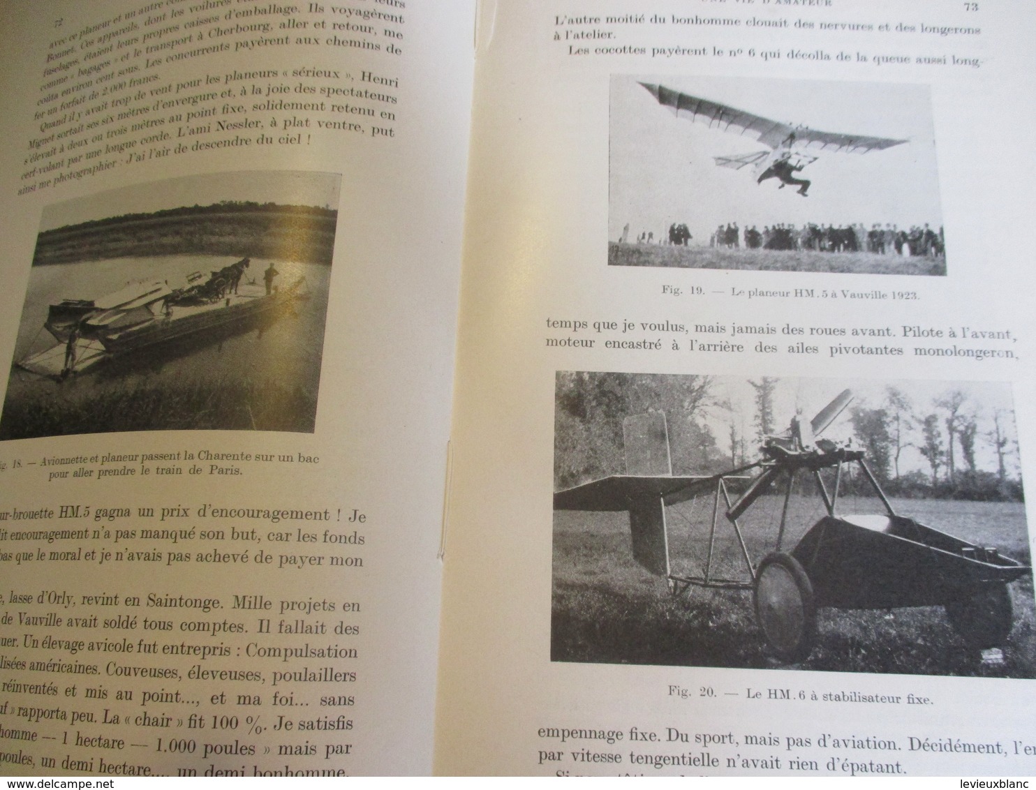 Livre/Aéronautique/L'aviation de l'Amateur/Pourquoi et comment j'ai construit le Pou-du-ciel/ Henri MIGNET/1937     AV26