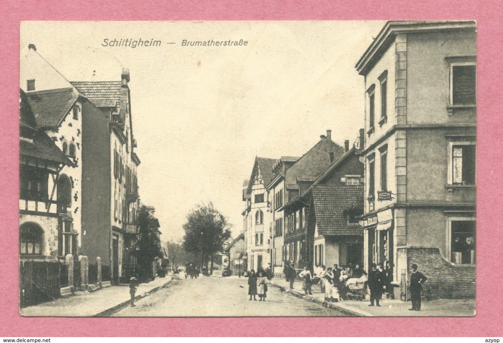 67 - SCHILTIGHEIM - Brumatherstrasse - Wirtschaft Zum Adler - Schiltigheim