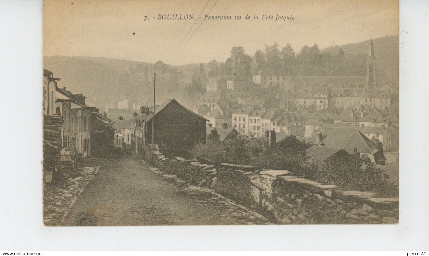 BELGIQUE - BOUILLON - Panorama Vu De La Voie Jocquée - Bouillon