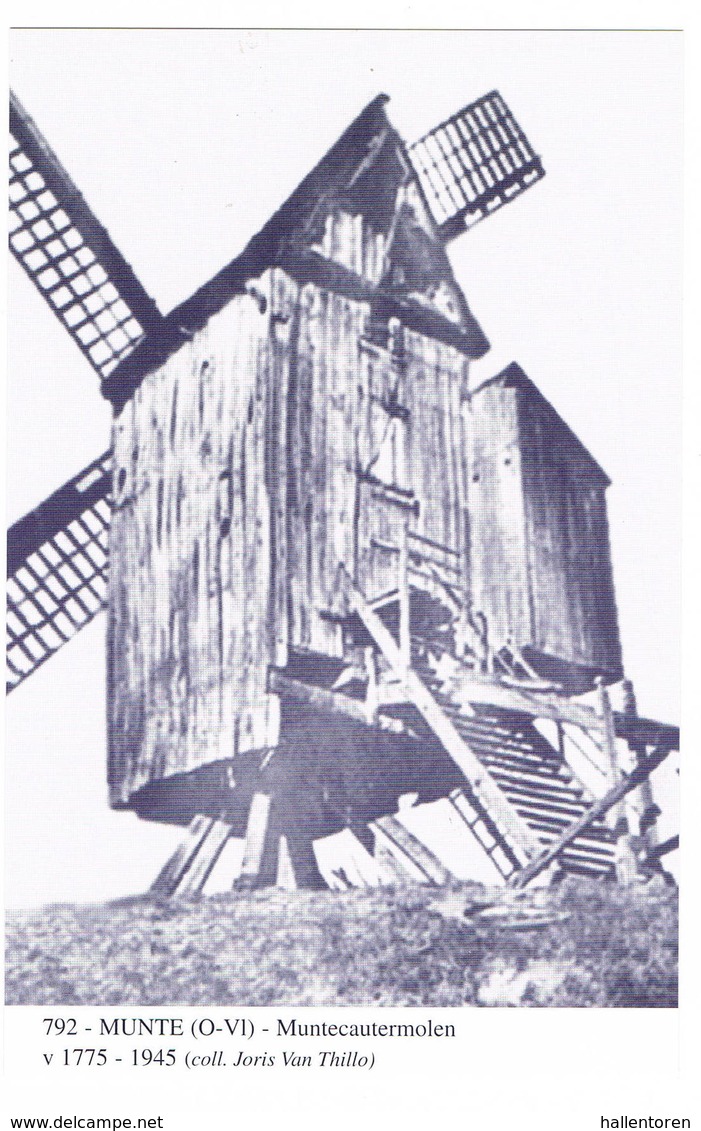 Munte: Muntecautermolen ( 2 Scans) - Andere & Zonder Classificatie