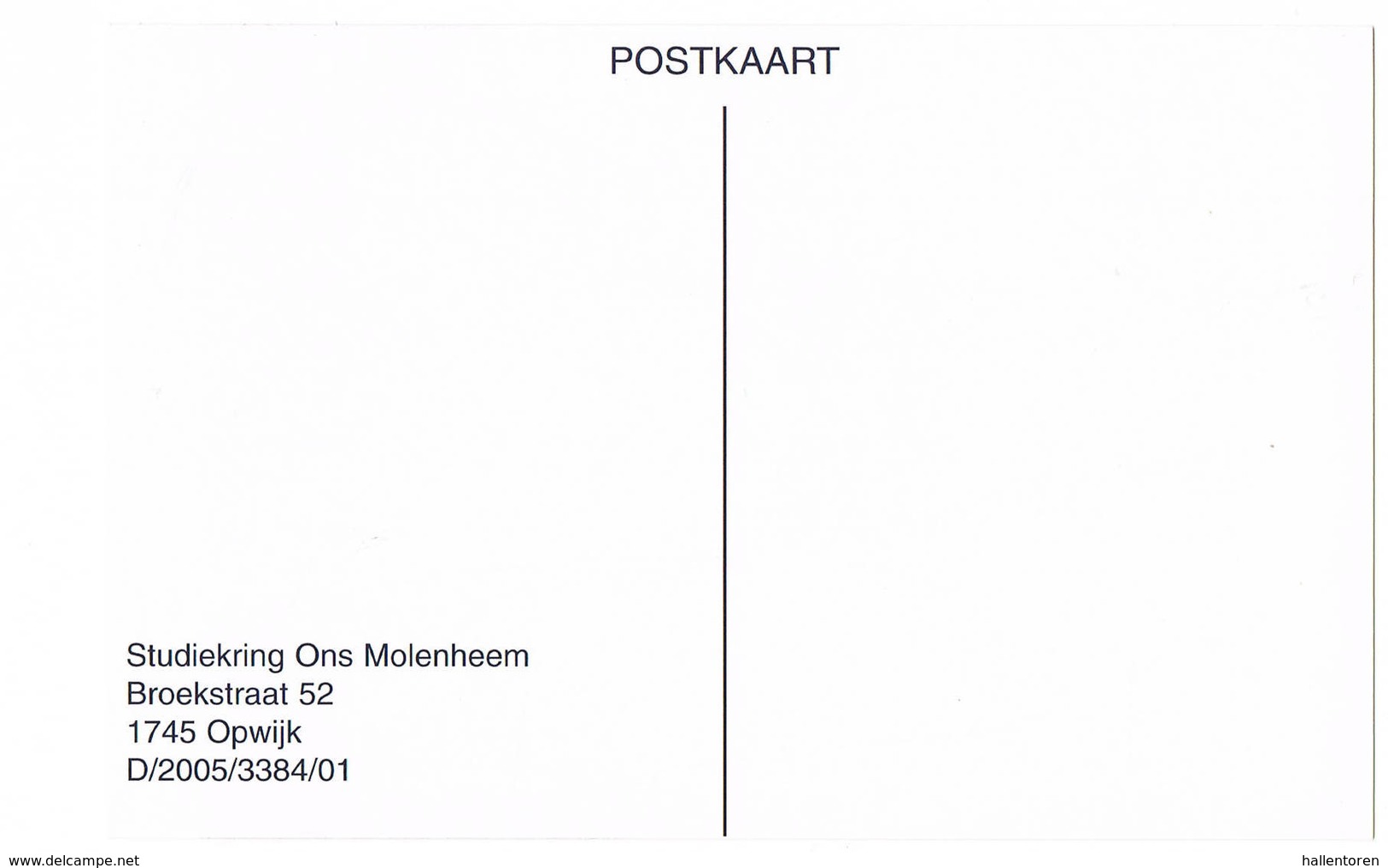 Nukerke: Molen Ter Kruissens ( 2 Scans) - Andere & Zonder Classificatie