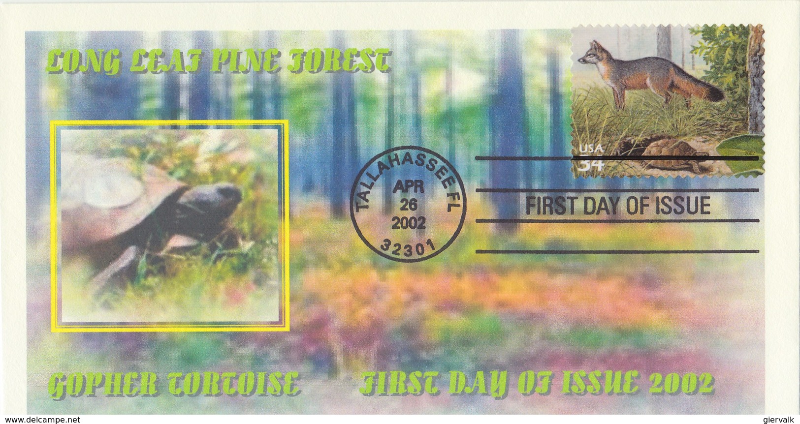 USA 2002 FDC Turtle.BARGAIN.!! - Tortues