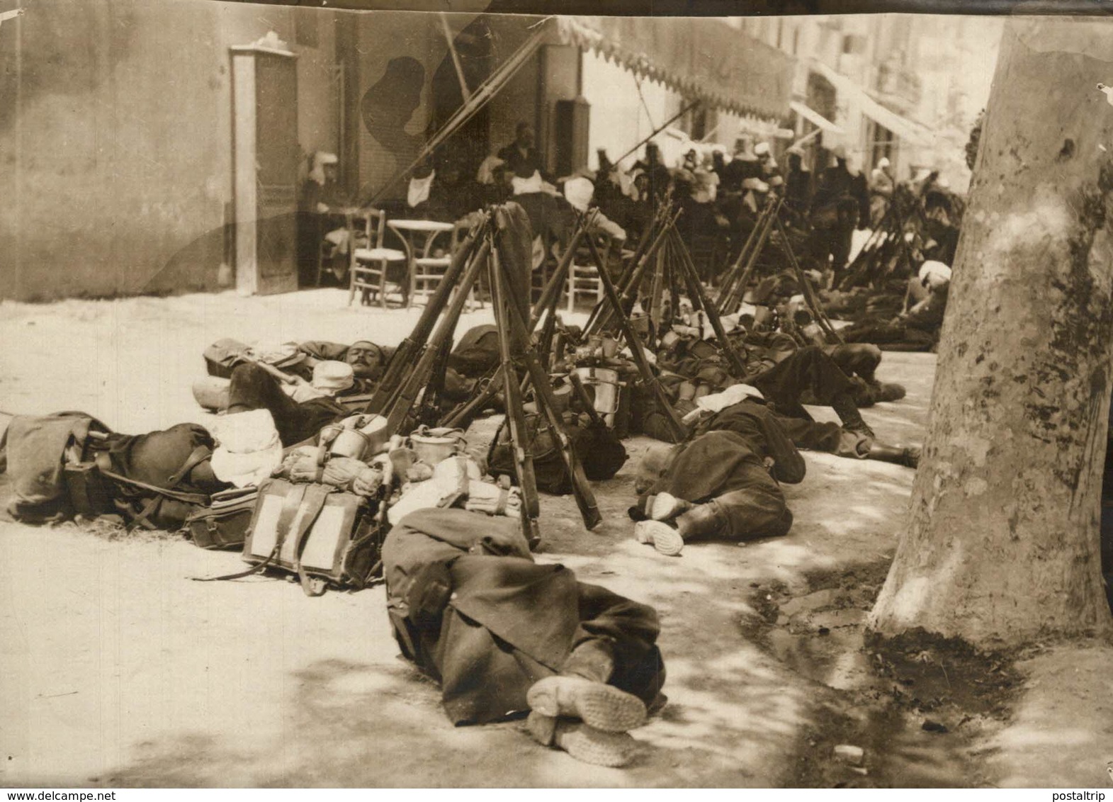 NARBONNE FRANCE TROOPS  Fonds Victor FORBIN (1864-1947) - Guerra, Militares