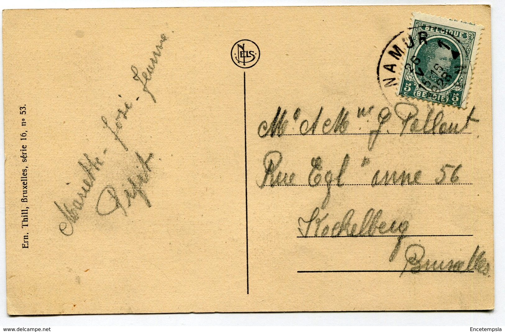 CPA - Carte Postale - Belgique - Namur - La Gare - 1928 (M8209) - Namur