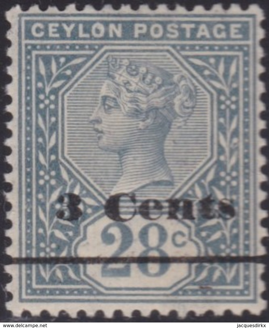 Ceylon     .     SG      .    243  .   .    *       .    Mint-hinged    .    /    .   Ongebruikt - Ceylon (...-1947)