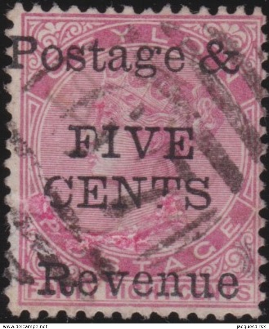 Ceylon     .     SG      .   157     .      O    .   Cancelled    .    /    .   Gebruikt - Ceylon (...-1947)