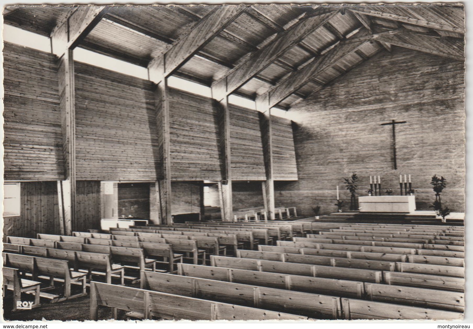 Manche :  DONVILLE  Les  BAINS  :  église  Notre  Dame  De  Lourdes - Autres & Non Classés