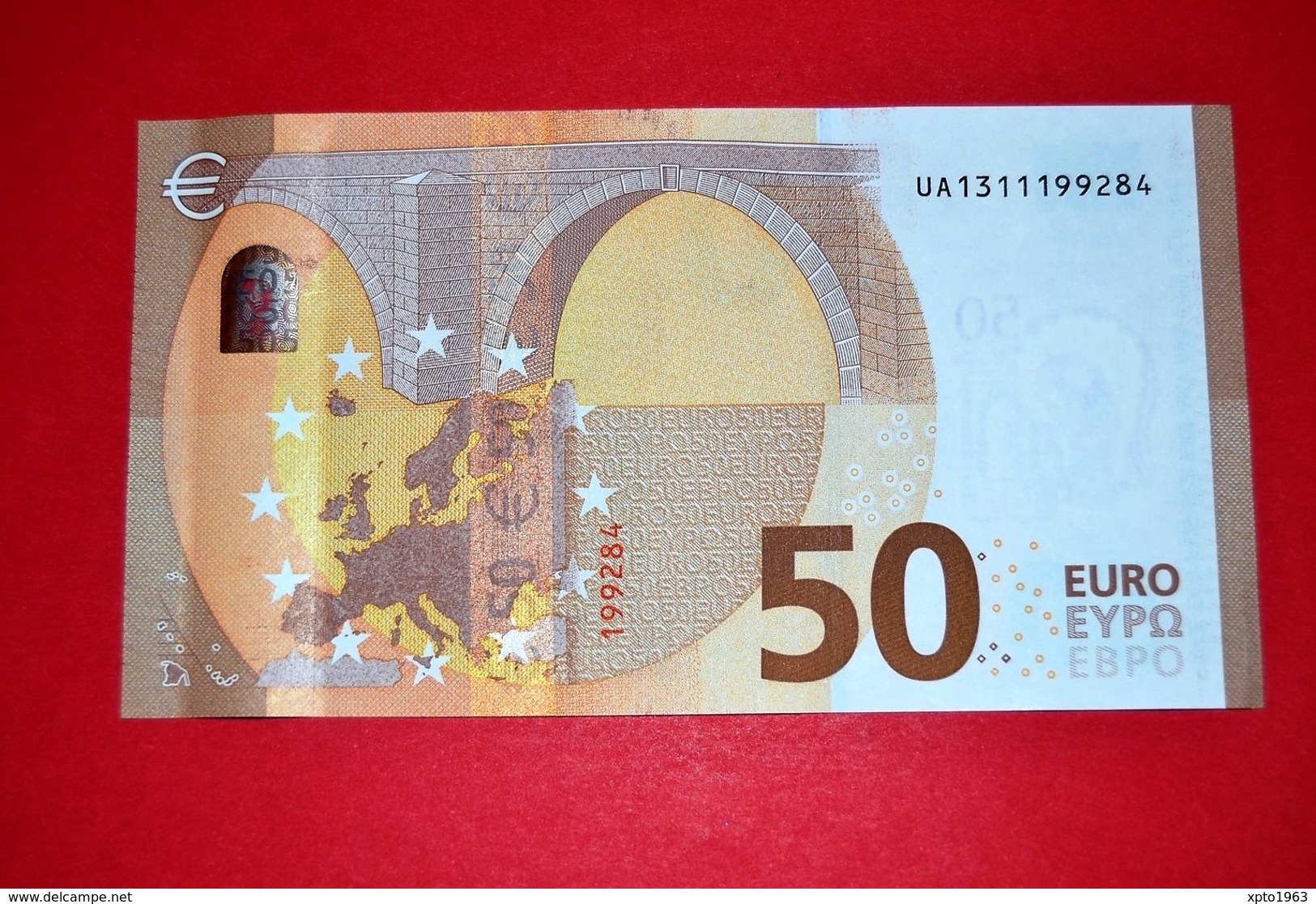 50 EURO FRANCE - U013B1 - UA1311199284 - UNC DRAGHI - 50 Euro