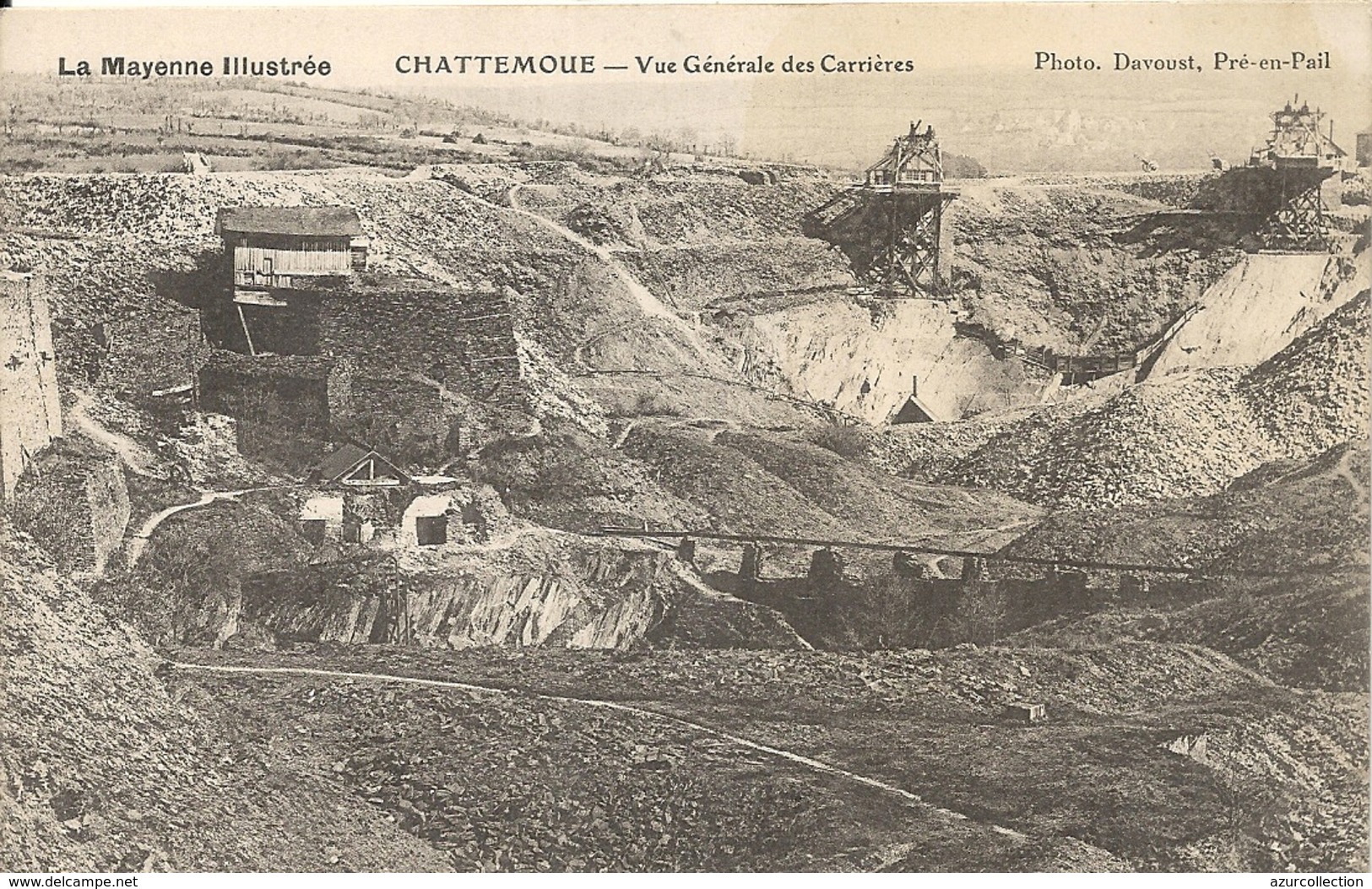 CHATTEMOUE . VUE GENERALE DES CARRIERES - Autres & Non Classés