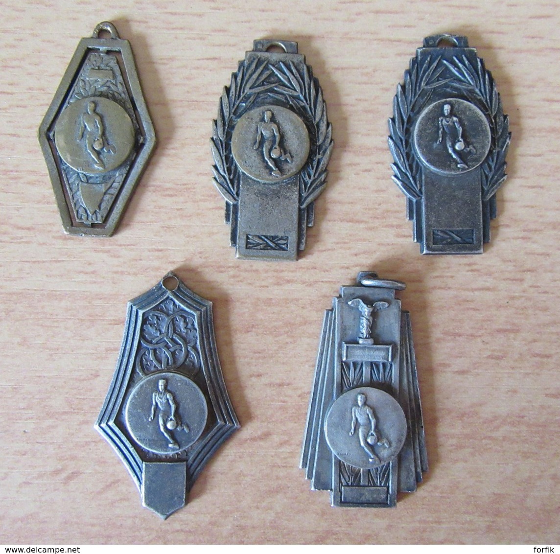 France - Lot De 5 Médailles URPSO (U.R.P.S.O) - Union Régionale Des Patronages Du Sud-ouest - Années 1960 - Autres & Non Classés