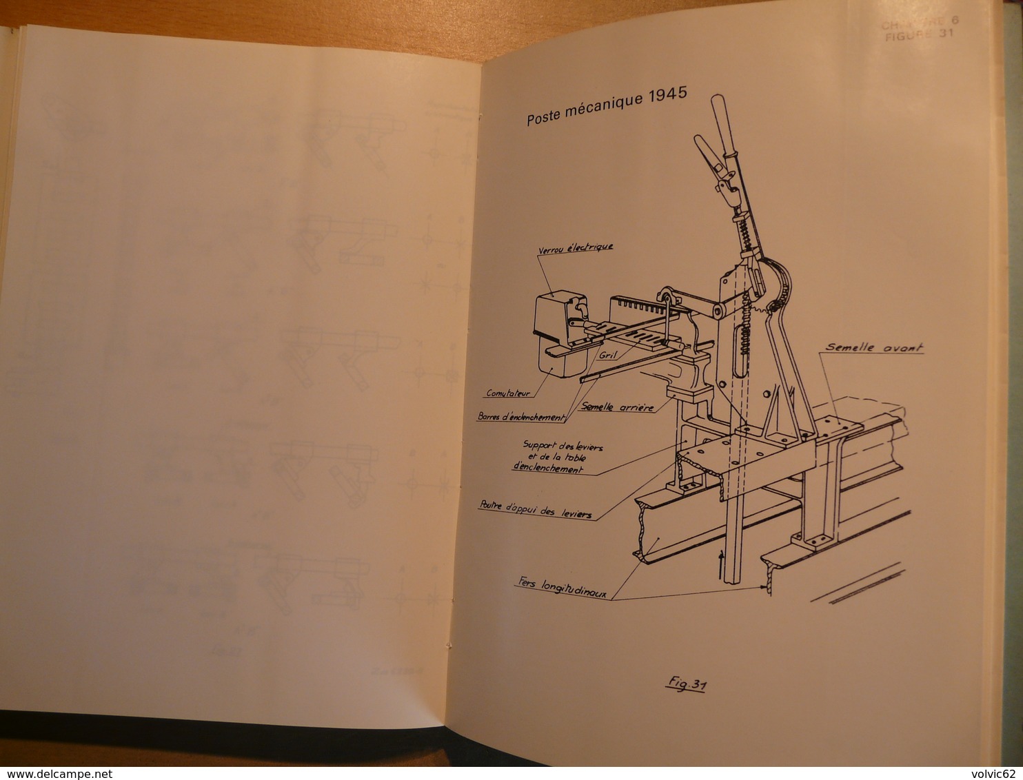 Cours des chefs de district Signalisation mécanique 1977 SNCF  train cheminot chemin de fer