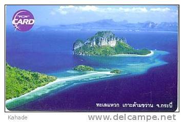 Thailand Phonecard TOT New Nr.106 Insel Eiland - Thaïland